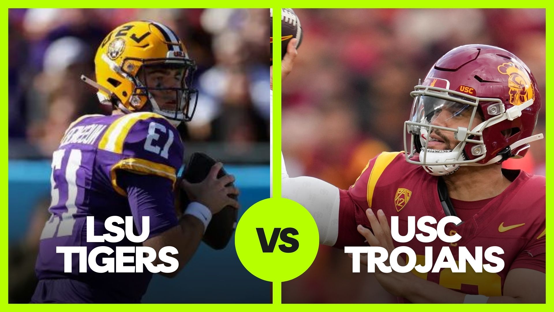 lsu tigers vs. usc trojans